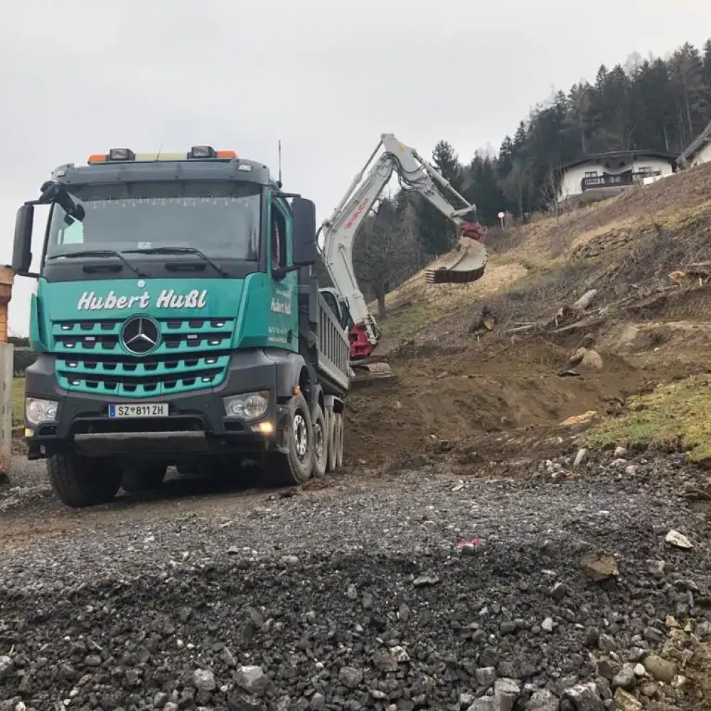 Hussl Erdbau LKW